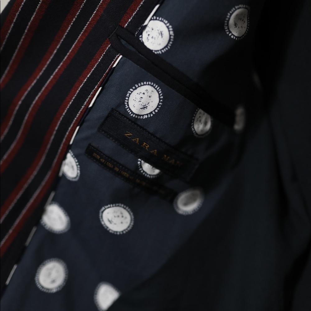 Stripped Zara Sport Coat - Picture 5 of 8